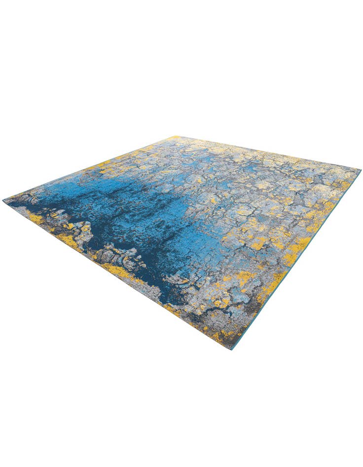 10' x 10'  Washable Modern Indoor / Outdoor Square Rug