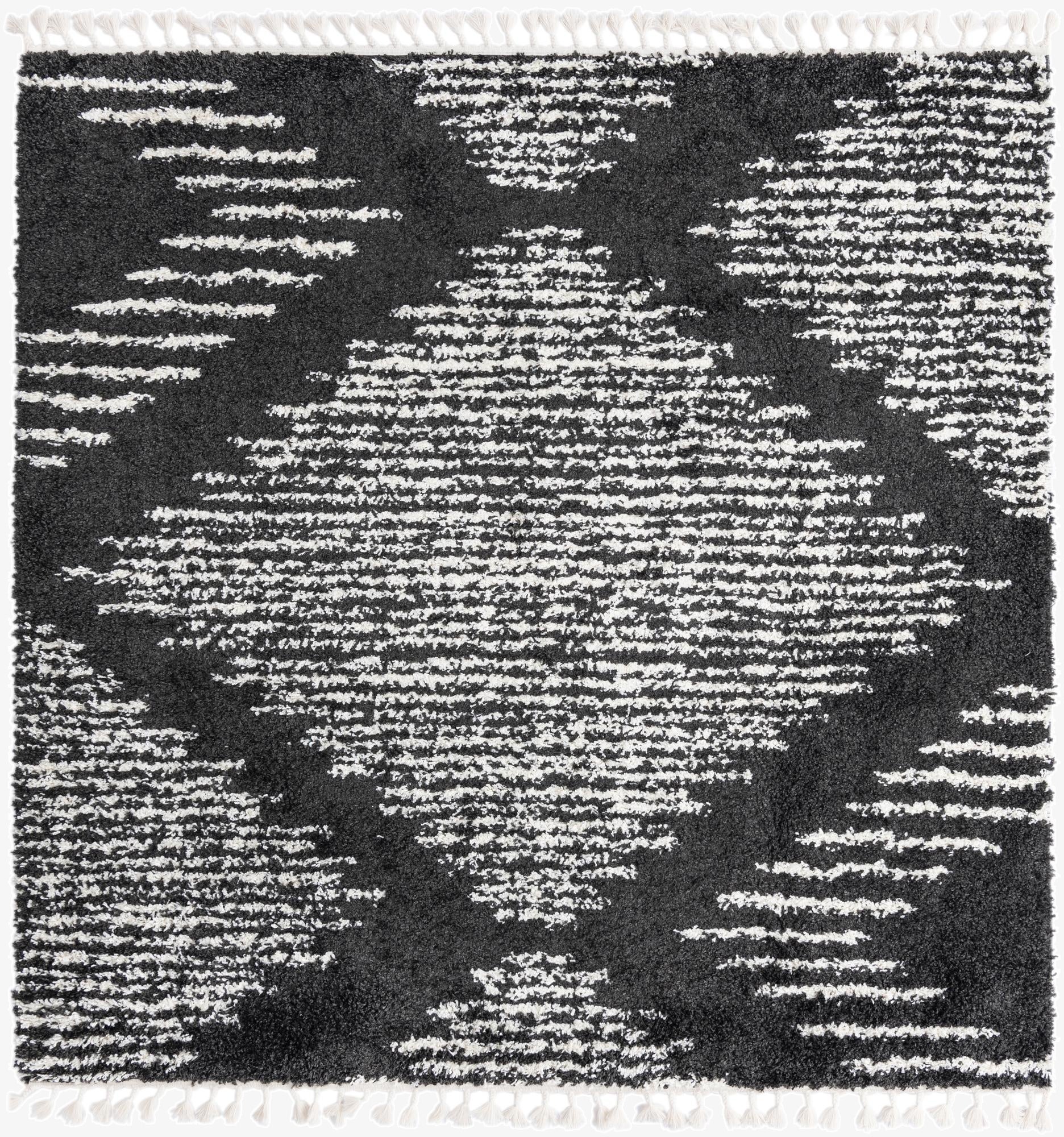  7' 10 x 7' 10 Serenity Shag Square Rug