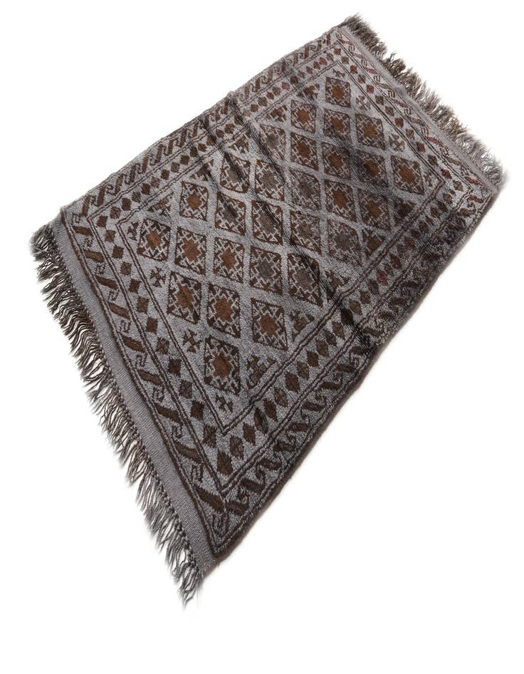 Detail image of  3' 2 x 5' 6  Hand Knotted Balouch Wool Rug