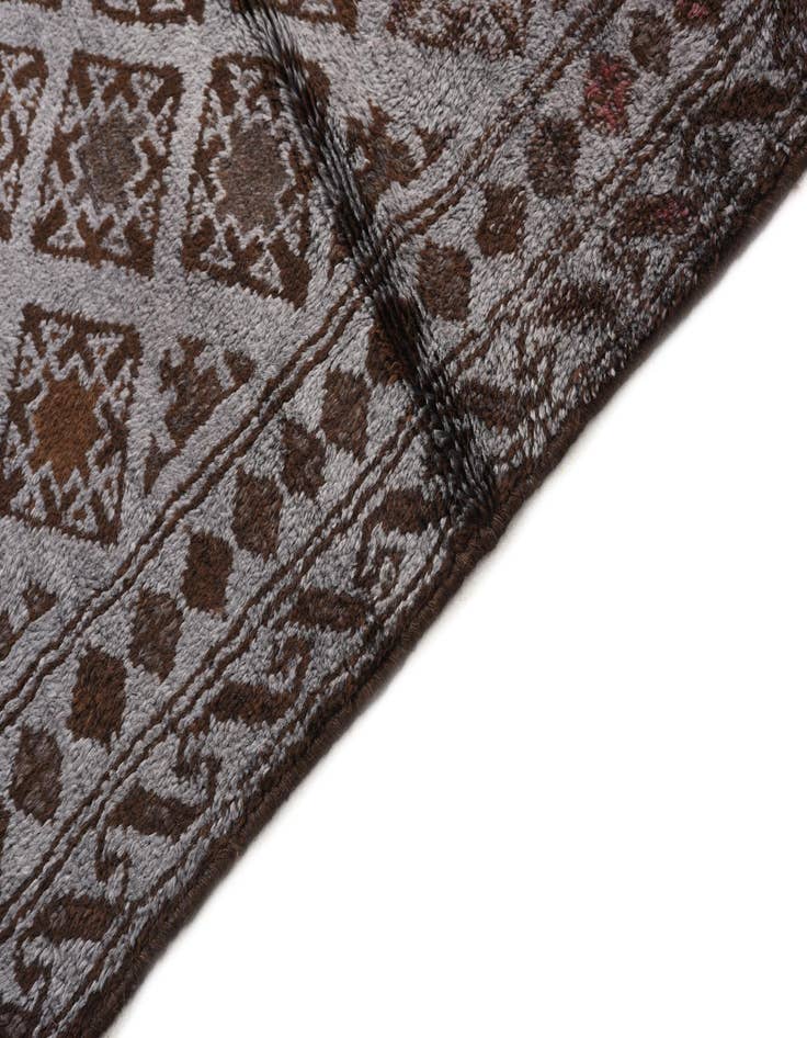 Detail image of  3' 2 x 5' 6  Hand Knotted Balouch Wool Rug