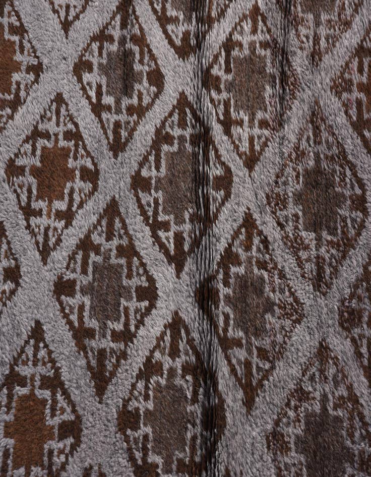Detail image of  3' 2 x 5' 6  Hand Knotted Balouch Wool Rug