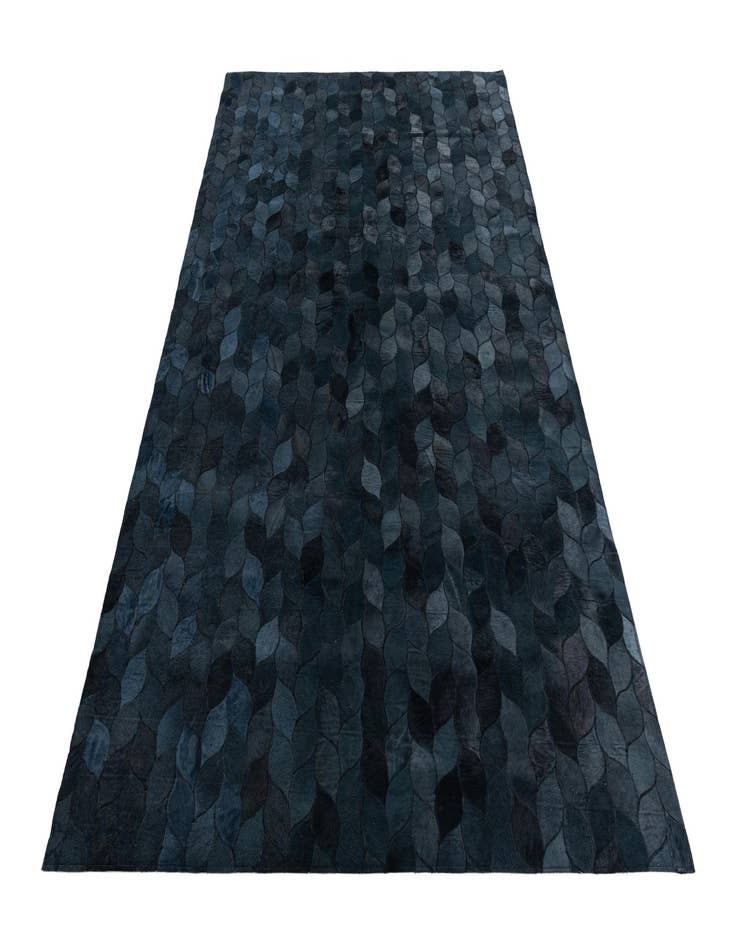 Detail image of  5' 1 x 8' Cowhide Leather Rug