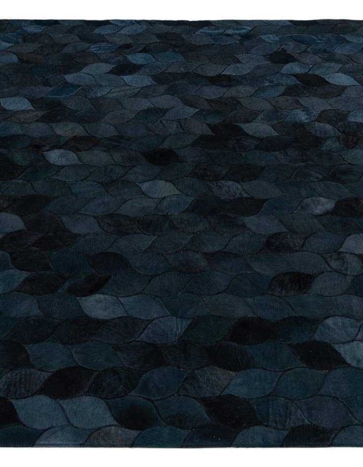 Detail image of  5' 1 x 8' Cowhide Leather Rug