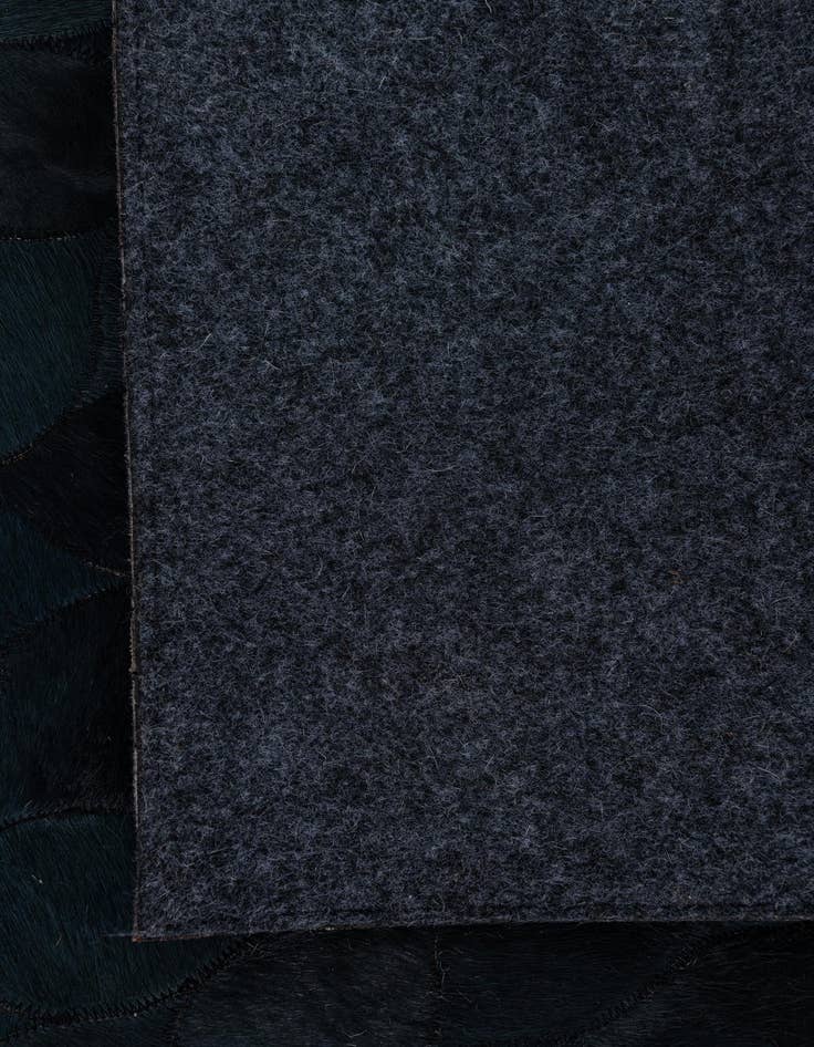 Detail image of  5' 1 x 8' Cowhide Leather Rug