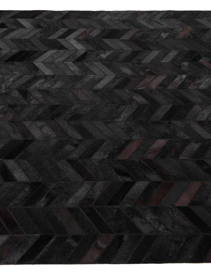 Detail image of  5' 1 x 8' Cowhide Leather Rug