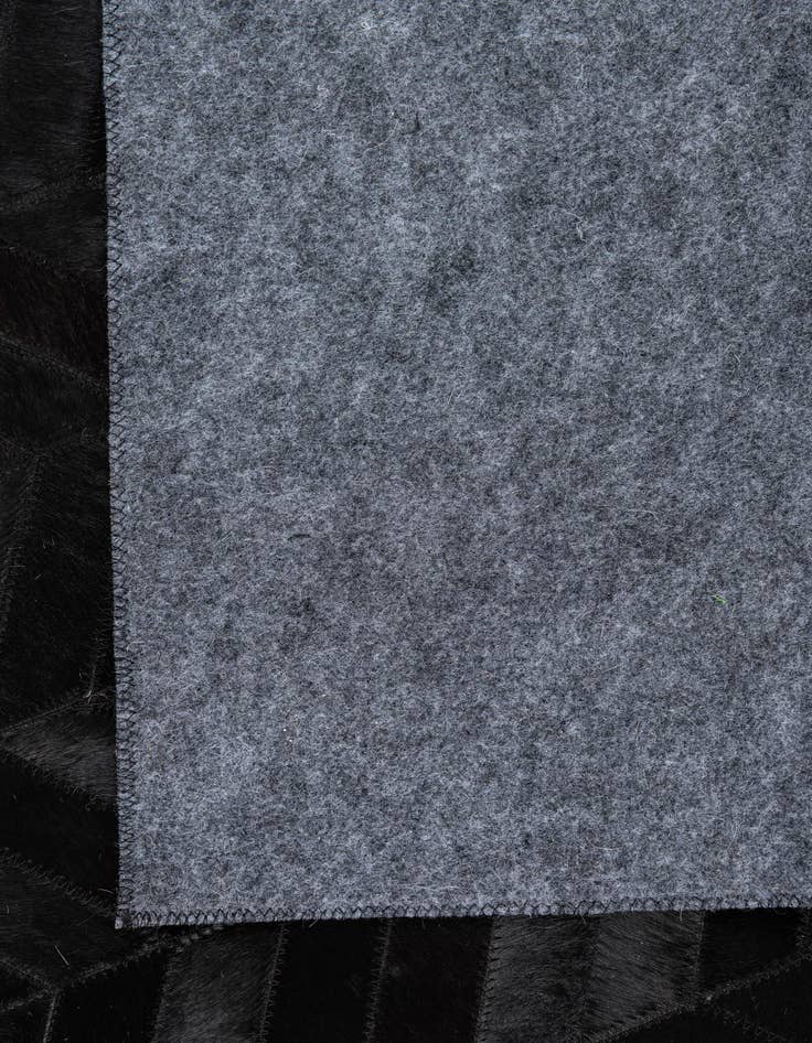 Detail image of  5' 1 x 8' Cowhide Leather Rug