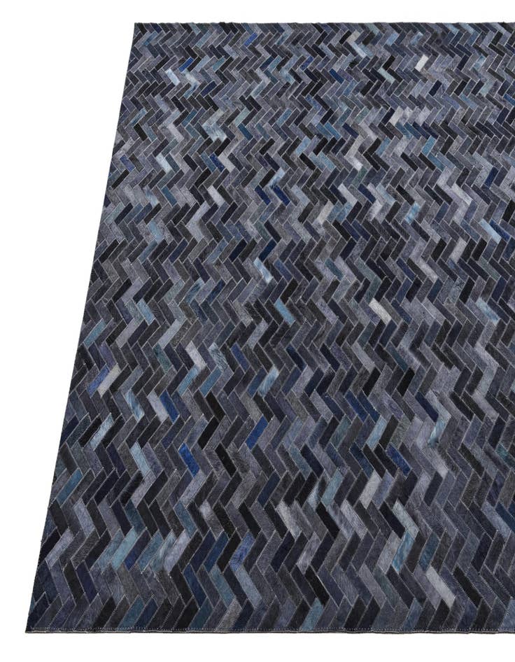 Detail image of  5' 1 x 7' 10 Cowhide Rug