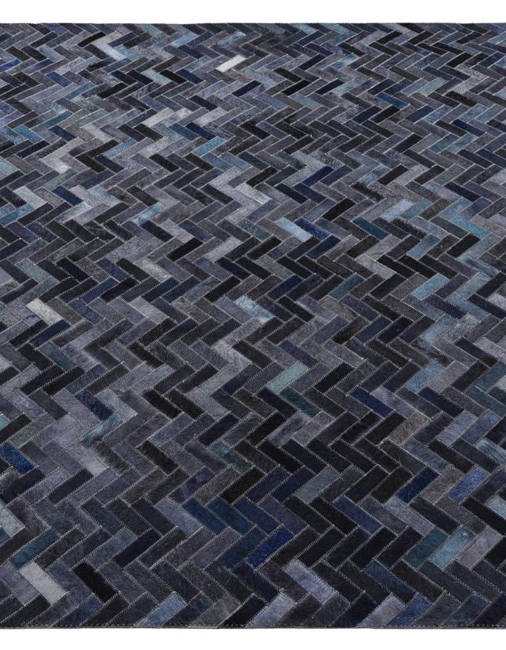 Detail image of  5' 1 x 7' 10 Cowhide Rug