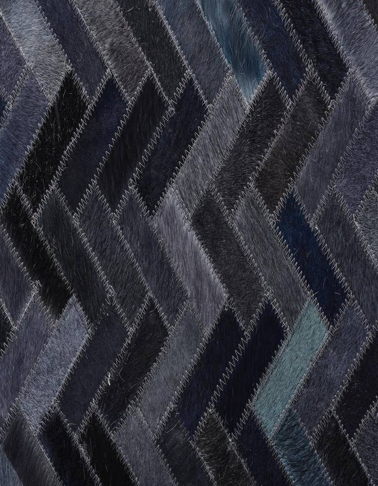 Detail image of  5' 1 x 7' 10 Cowhide Rug