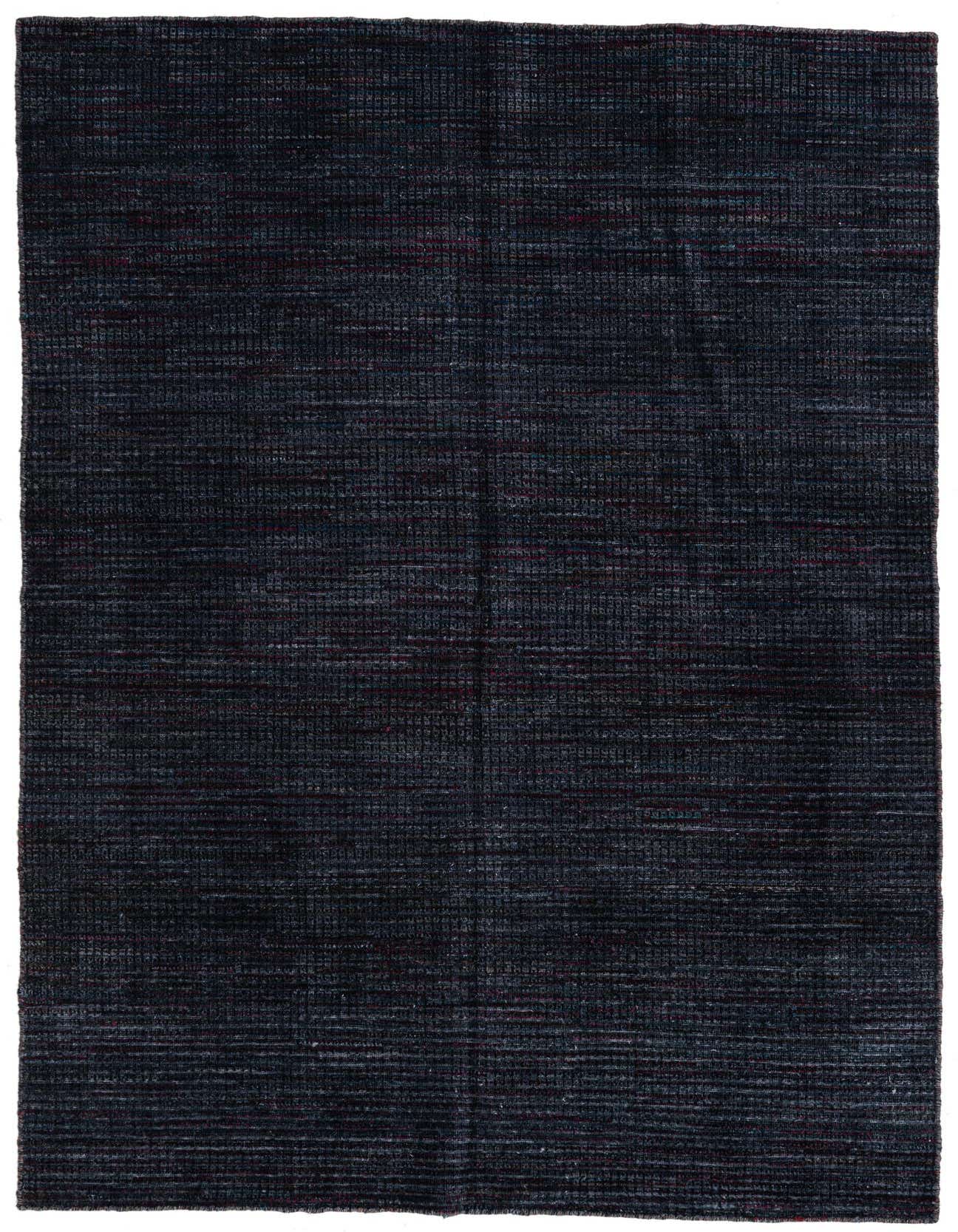 A 5x8 rectangular Darya rug in shades of gray and silver, featuring a modern textured wool pile.