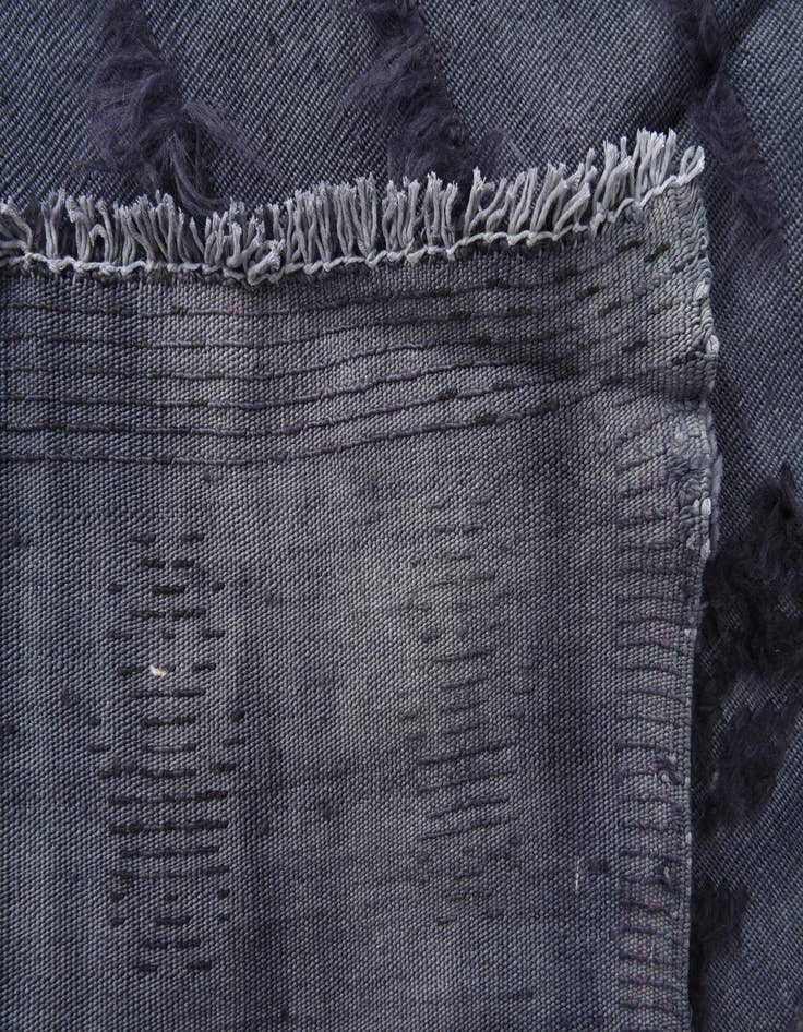 Detail image of  6' x 10' 4  Hand Knotted Darya Wool Rug