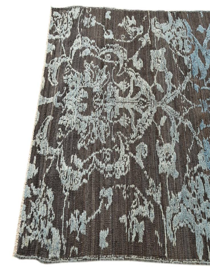 Detail image of  4' x 6' 4  Hand Knotted Darya Wool Rug