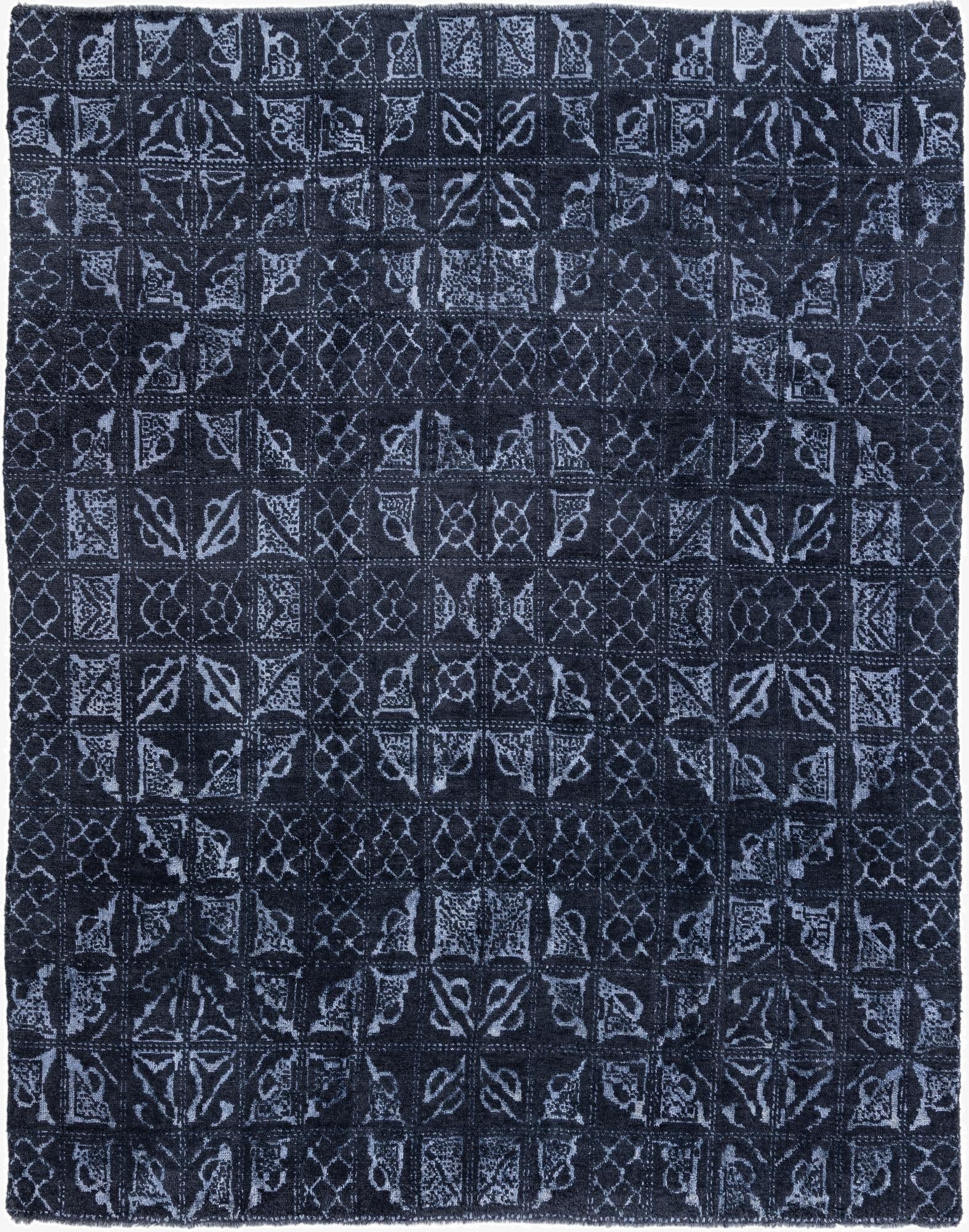  7' 10 x 10'  Hand Knotted Darya Rug