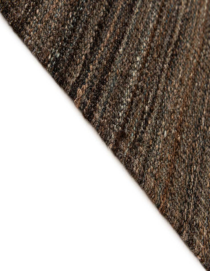 Detail image of  6' 8 x 9' 11  Hand Woven Kilim Modern Wool Rug