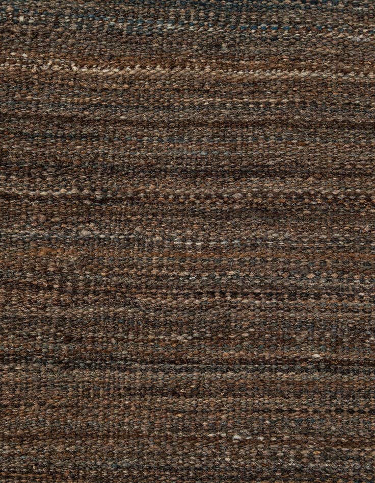 Detail image of  6' 8 x 9' 11  Hand Woven Kilim Modern Wool Rug