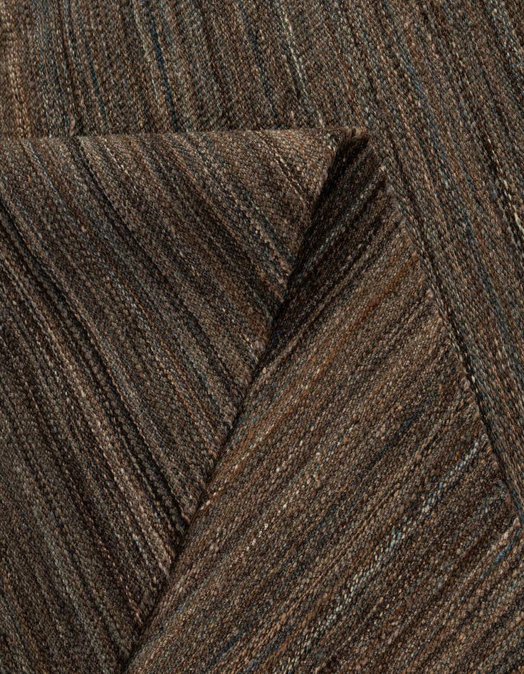Detail image of  6' 8 x 9' 11  Hand Woven Kilim Modern Wool Rug