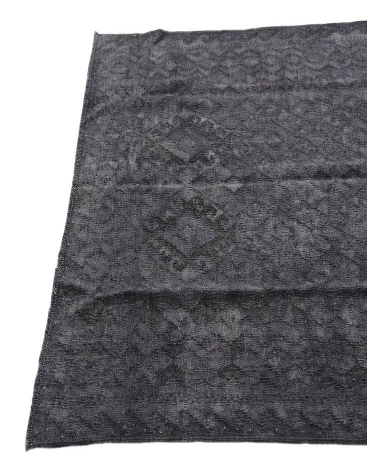 Detail image of  4' 3 x 5' 9  Hand Woven Kilim Modern Wool Rug