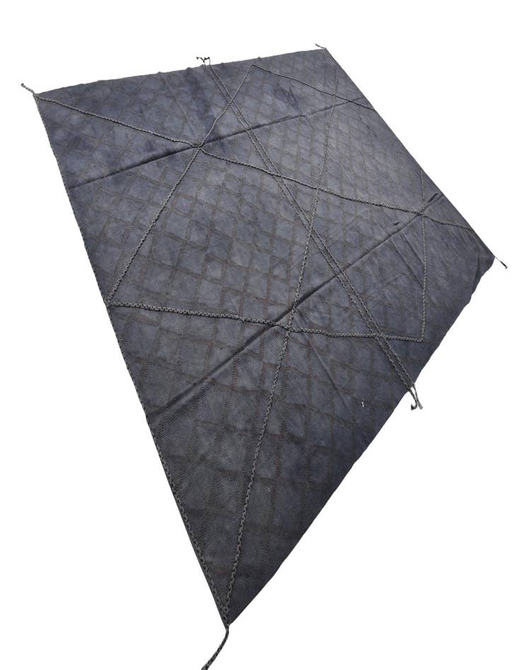 Detail image of  8' 1 x 11' 1  Hand Woven Kilim Modern Wool Rug