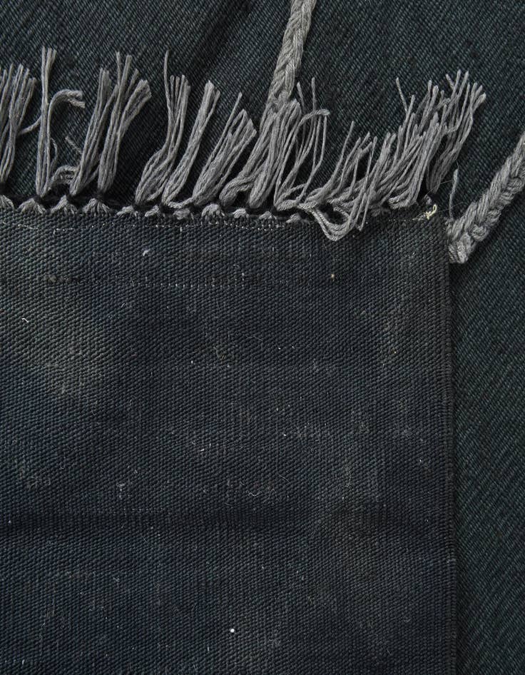 Detail image of  3' 4 x 4' 10  Hand Woven Kilim Modern Wool Rug