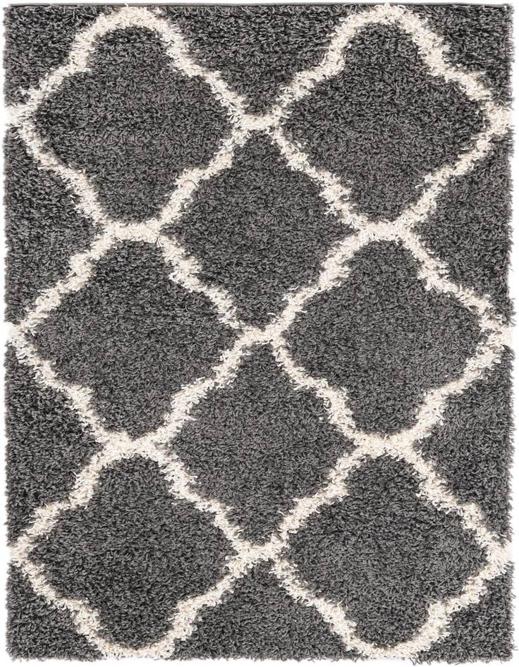 Detail image of 3' x 5' Lattice Shag Rug