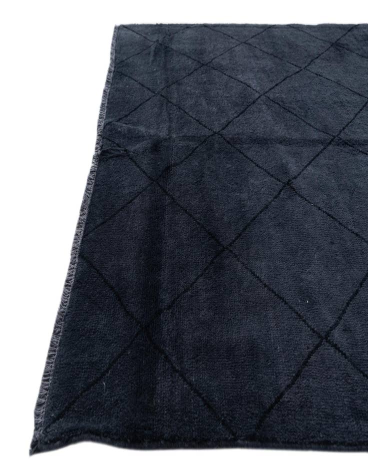 Detail image of  5' x 8' 1  Hand Knotted Moroccan Wool Rug