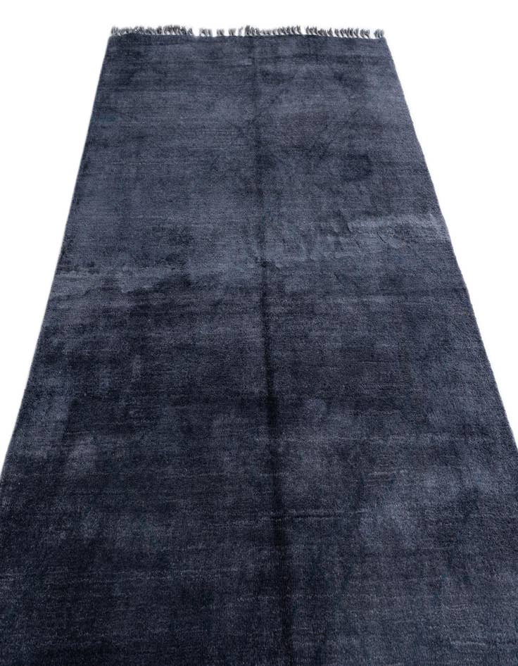 Detail image of  5' 6 x 8' 4  Hand Knotted Moroccan Wool Rug