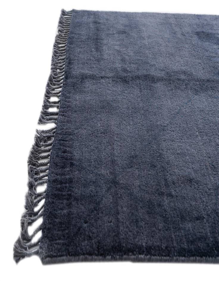 Detail image of  5' 6 x 8' 4  Hand Knotted Moroccan Wool Rug