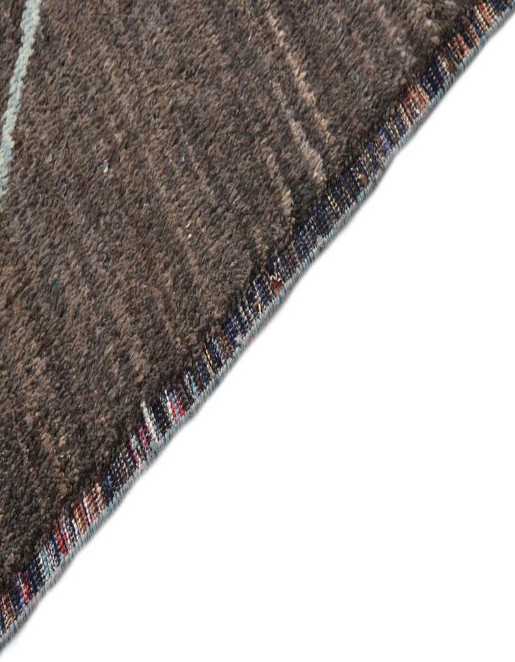 Detail image of  9' 1 x 11' 9  Hand Knotted Moroccan Wool Rug