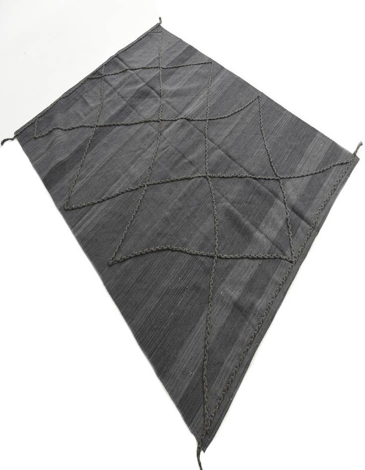 Detail image of  5' x 7' 10  Hand Knotted Moroccan Wool Rug