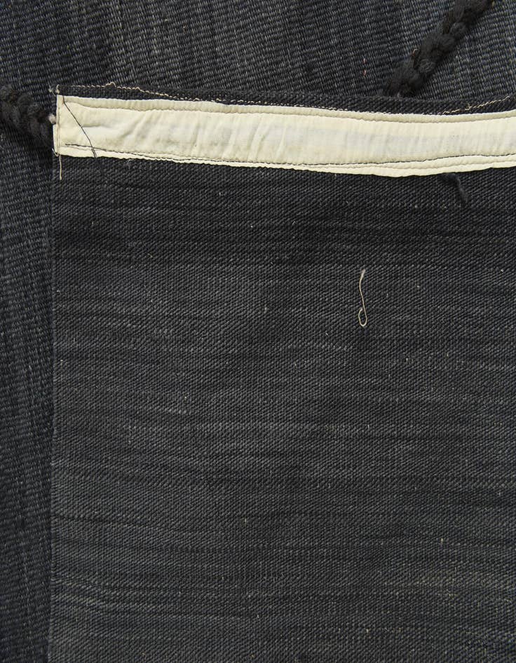 Detail image of  7' 1 x 9' 9  Hand Knotted Moroccan Wool Rug