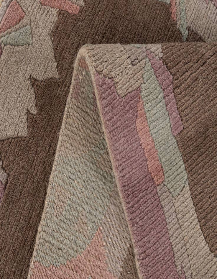 Detail image of  3' 3 x 5' 8  Hand Knotted Nepal Wool Rug