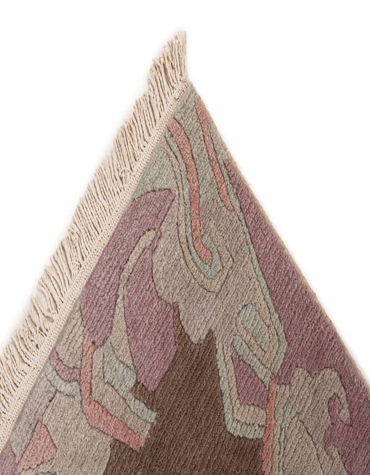 Detail image of  3' 3 x 5' 8  Hand Knotted Nepal Wool Rug