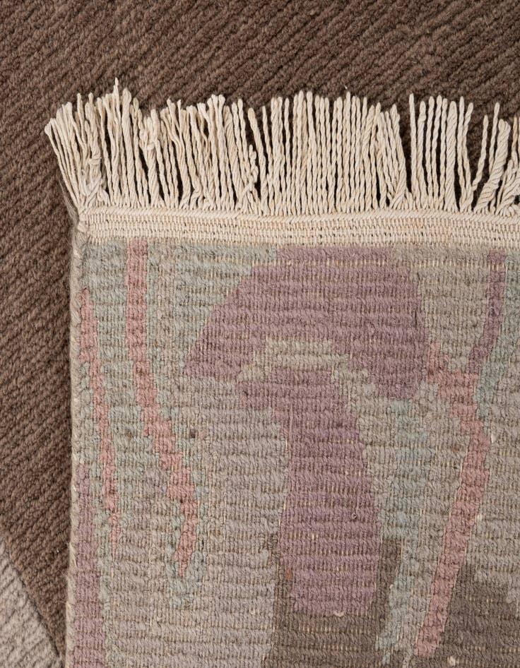 Detail image of  3' 3 x 5' 8  Hand Knotted Nepal Wool Rug