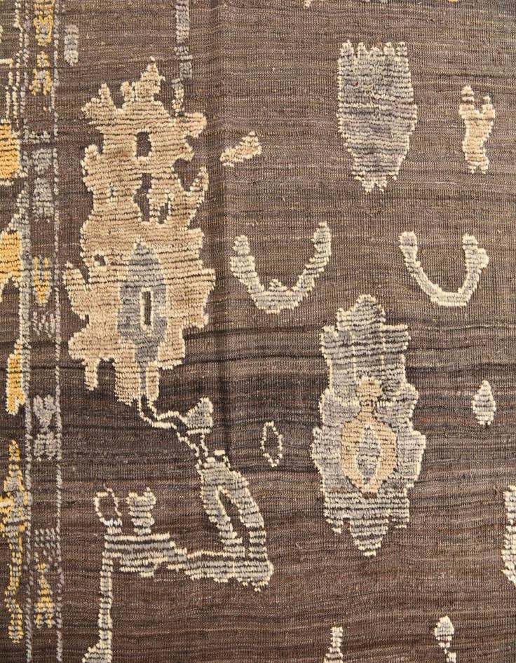 Detail image of  9' x 12' 3  Hand Knotted Oushak Wool Rug