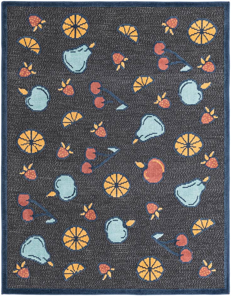 Detail image of  5' x 7' 7  Washable  Indoor / Outdoor Rug