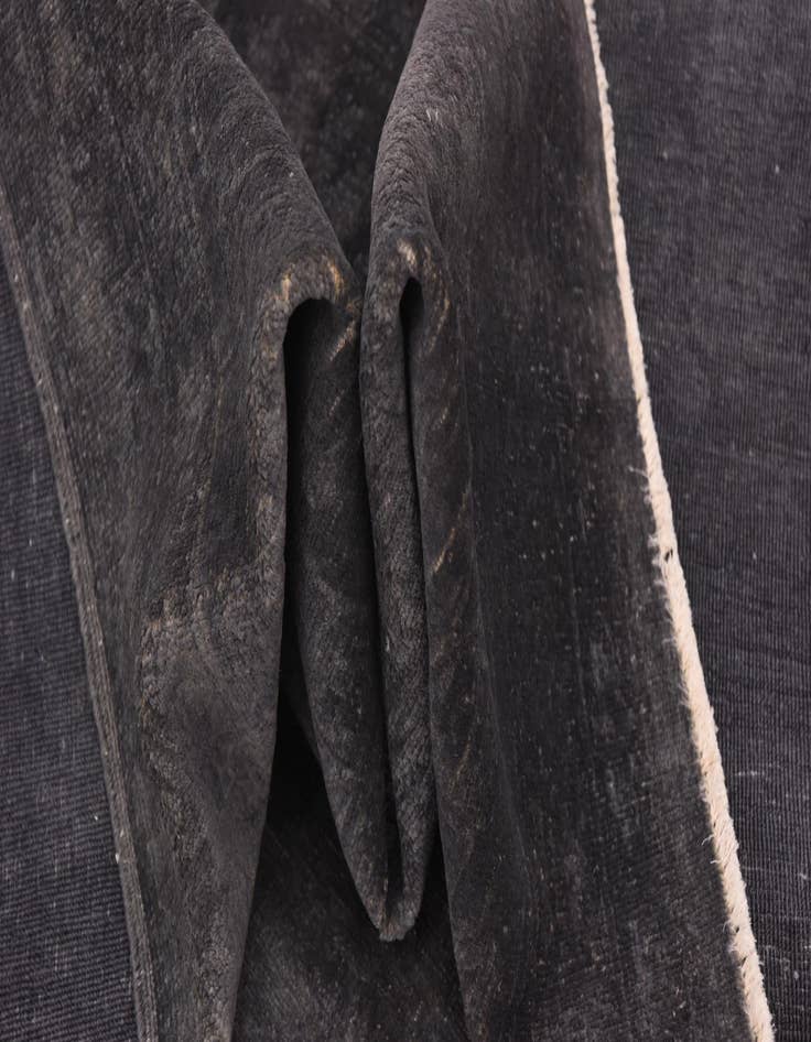 Detail image of  9' 1 x 12'  Hand Knotted Over-Dyed Ziegler Rug