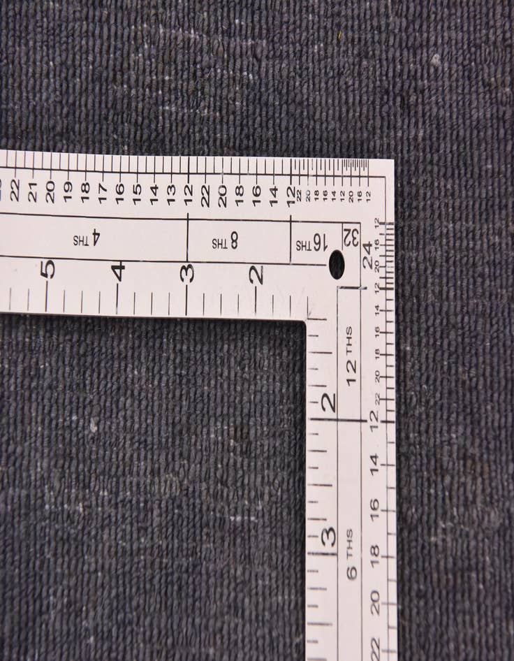 Detail image of  9' 1 x 12'  Hand Knotted Over-Dyed Ziegler Rug