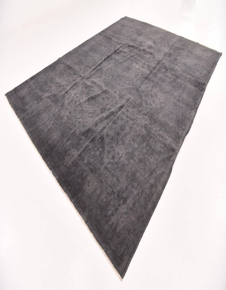 Detail image of  9' 1 x 12'  Hand Knotted Over-Dyed Ziegler Rug