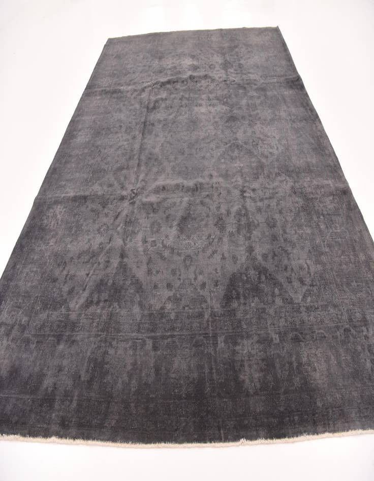 Detail image of  9' 1 x 12'  Hand Knotted Over-Dyed Ziegler Rug