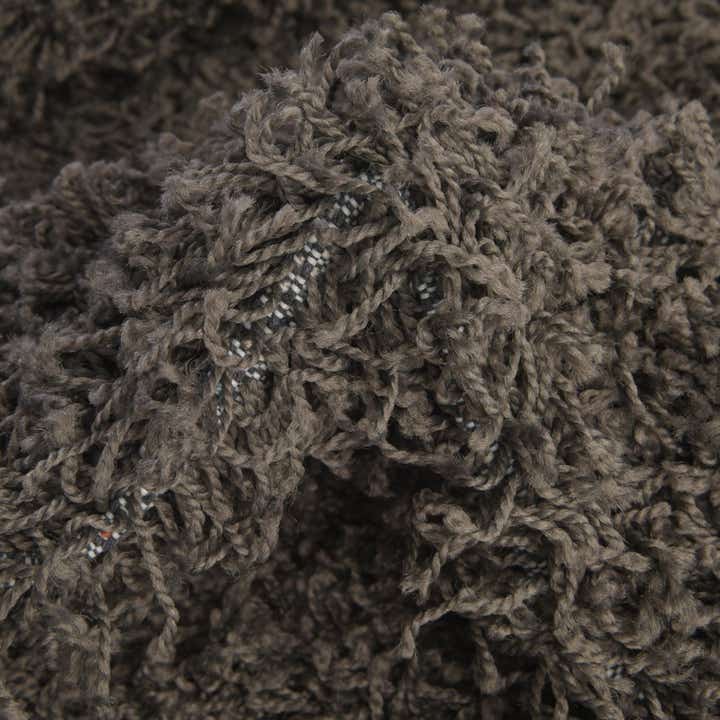 Graphite Gray 5' x 8' Solid Shag Rug | Rugs.com