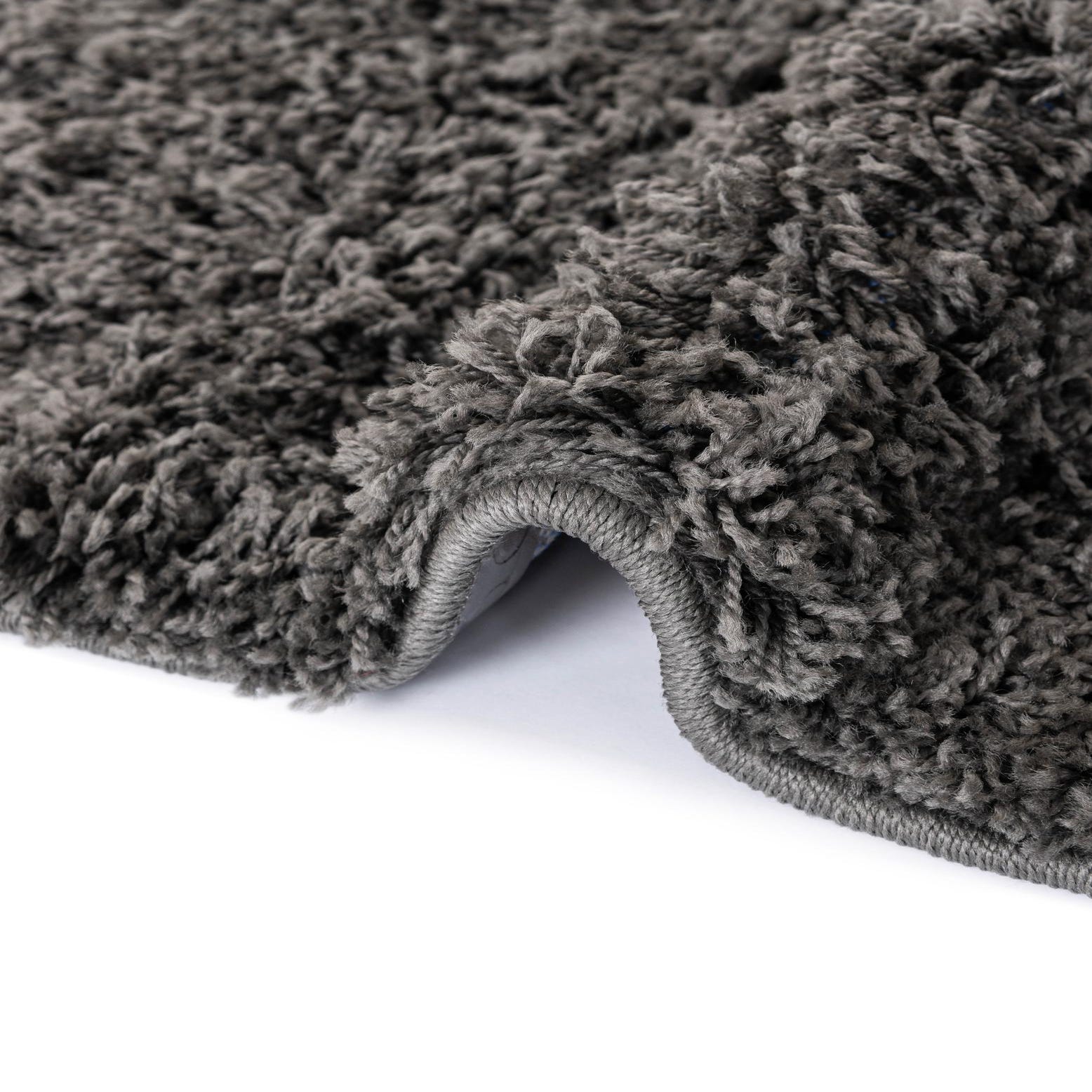 Graphite Gray 7' 10 x 11' Solid Shag Rug | Rugs.com