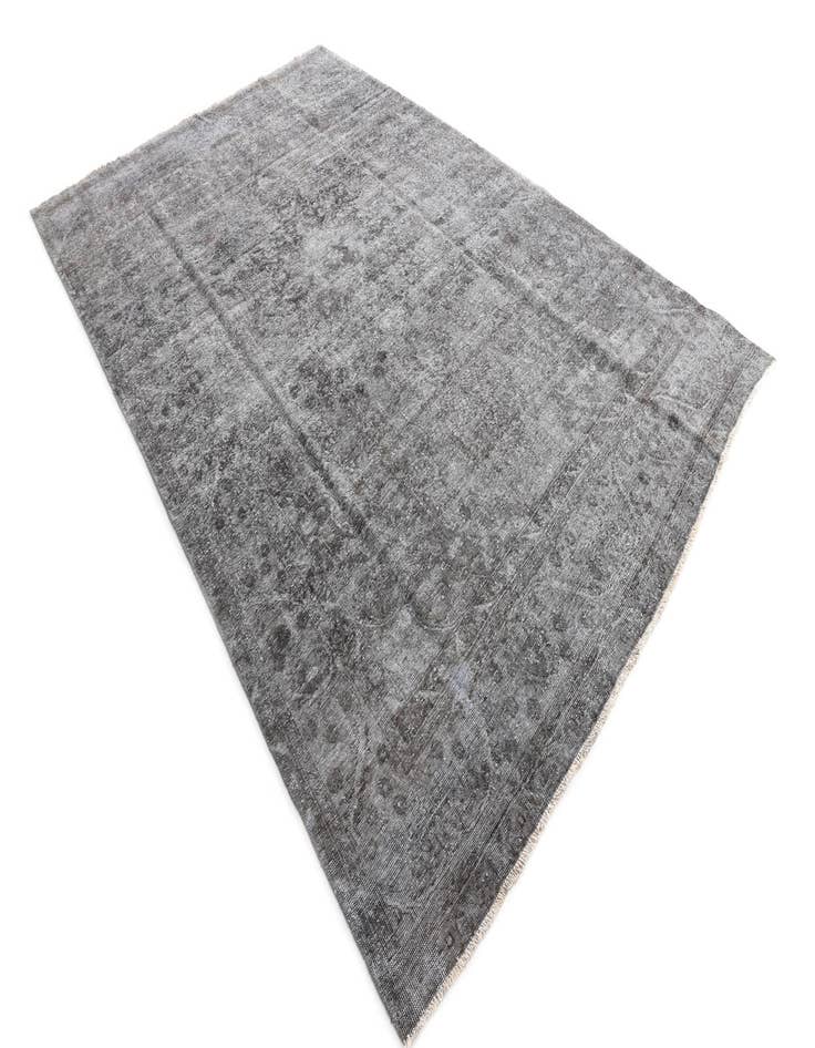 Detail image of  7' 7 x 11' 10  Hand Knotted Ultra Vintage Persian Wool Rug