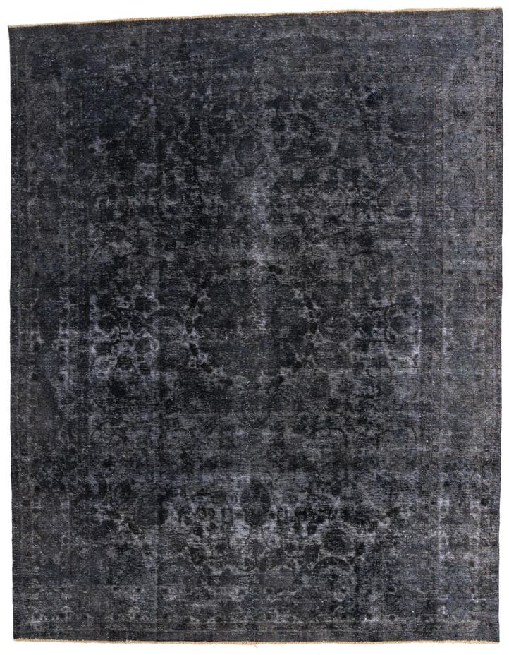  9' 6 x 12' 7  Hand Knotted Ultra Vintage Persian W...