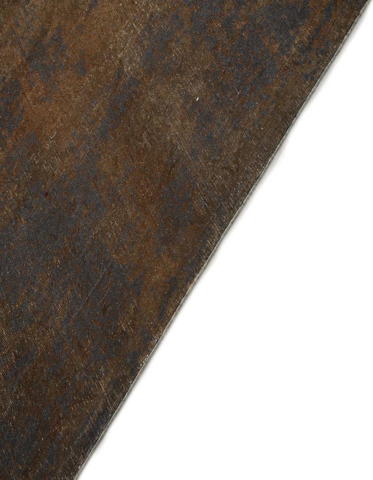 Detail image of  9' 7 x 13'  Hand Knotted Ultra Vintage Persian Wool Rug