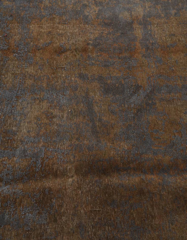 Detail image of  9' 7 x 13'  Hand Knotted Ultra Vintage Persian Wool Rug