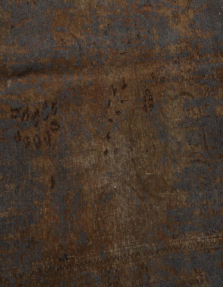 Detail image of  9' 7 x 13'  Hand Knotted Ultra Vintage Persian Wool Rug