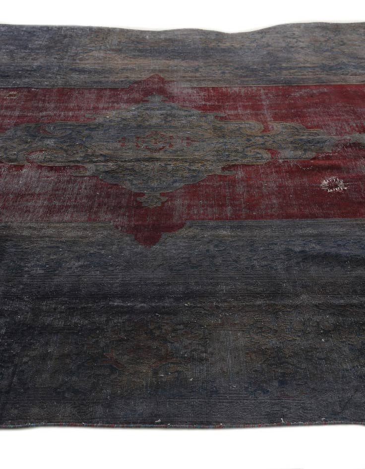 Detail image of  9' 1 x 13' 6  Hand Knotted Ultra Vintage Persian Wool Rug