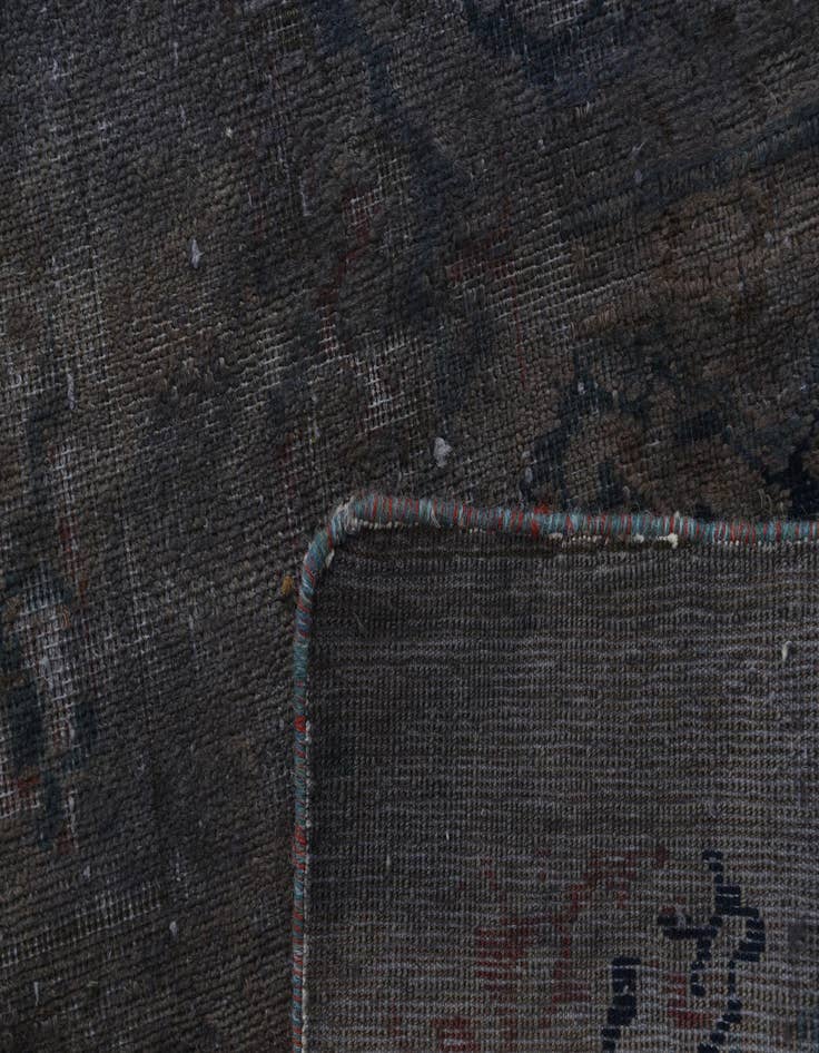 Detail image of  9' 1 x 13' 6  Hand Knotted Ultra Vintage Persian Wool Rug