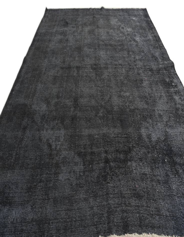 Detail image of  9' 8 x 12'  Hand Knotted Ultra Vintage Persian Wool Rug