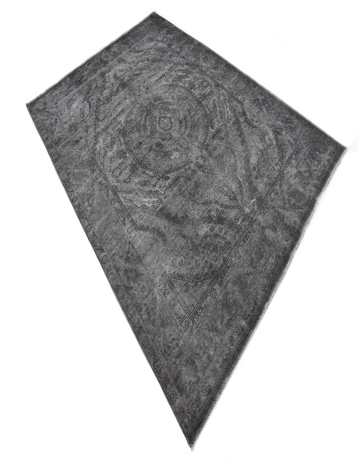 Detail image of  6' 7 x 9' 8  Hand Knotted Ultra Vintage Persian Wool Rug